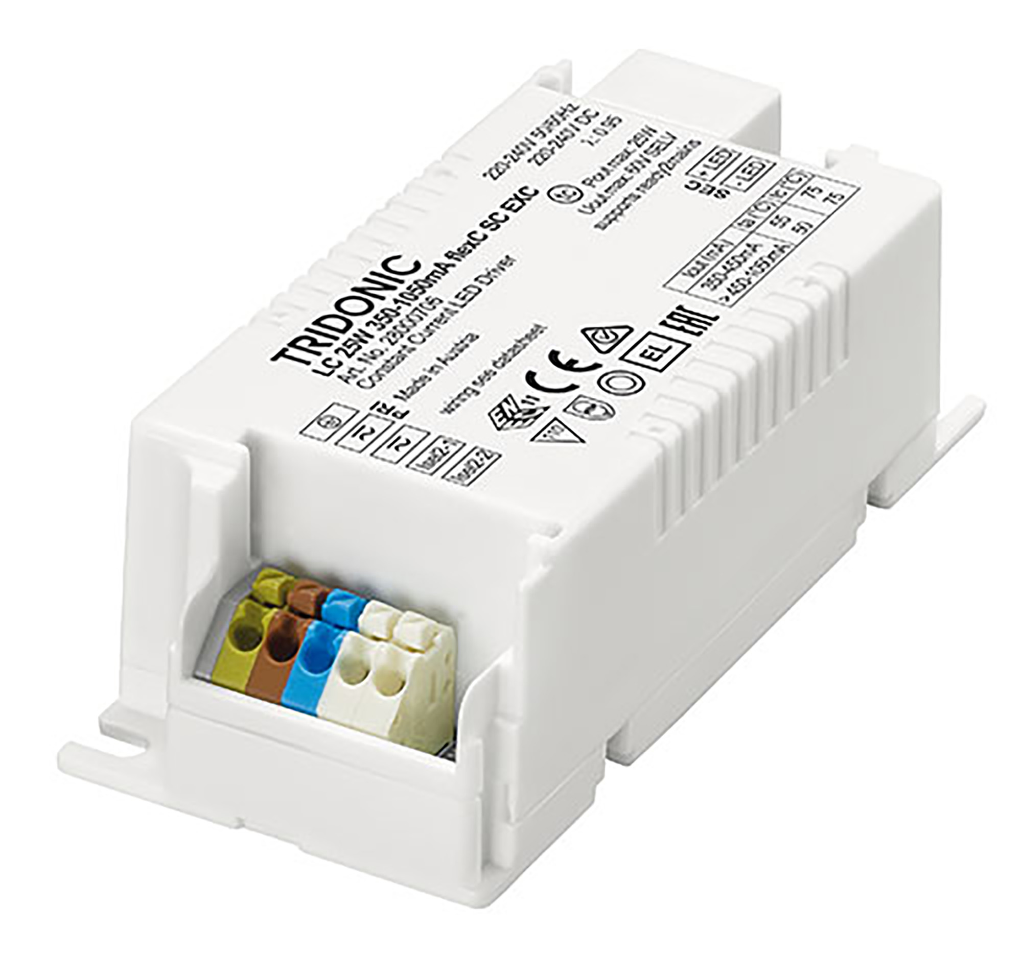 25W 350-1050mA flexC SC EXC Constant Current LED Driver